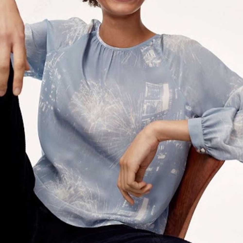 Aritzia Babaton Joel blouse